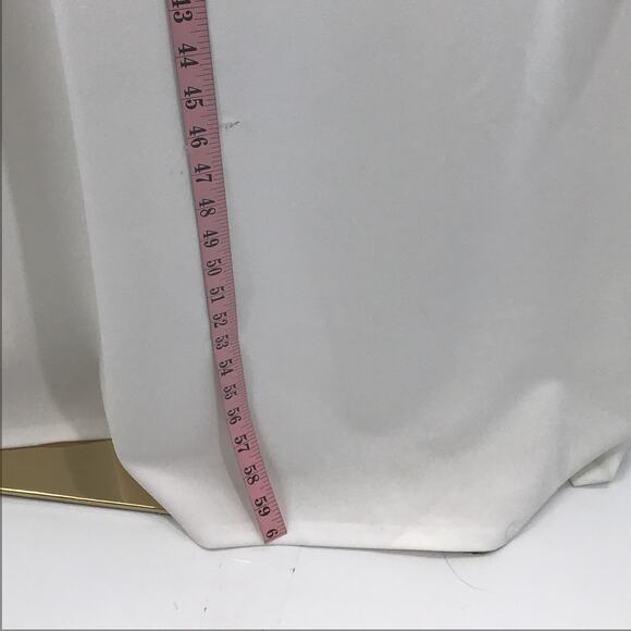 LULU'S SZ M Loveliest Aura White Off-the-Shoulder Mermaid Maxi Dress NEW b33 - Picture 5 of 9